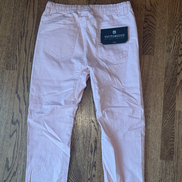 Men's Jogger Twill Pants (Dirty Pink) - Picture 2 of 5